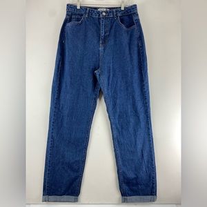 Benin Womens Medium Wash High-Rise Jeans Sz10 (sku244)